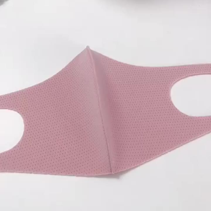 pink cotton mask