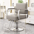 Échantillon gratuit en gros en gros soulèvement en acier inoxydable Pu Leather Beauty Salon Swivel Hair coupure de coiffure Chaise de coiffure 1