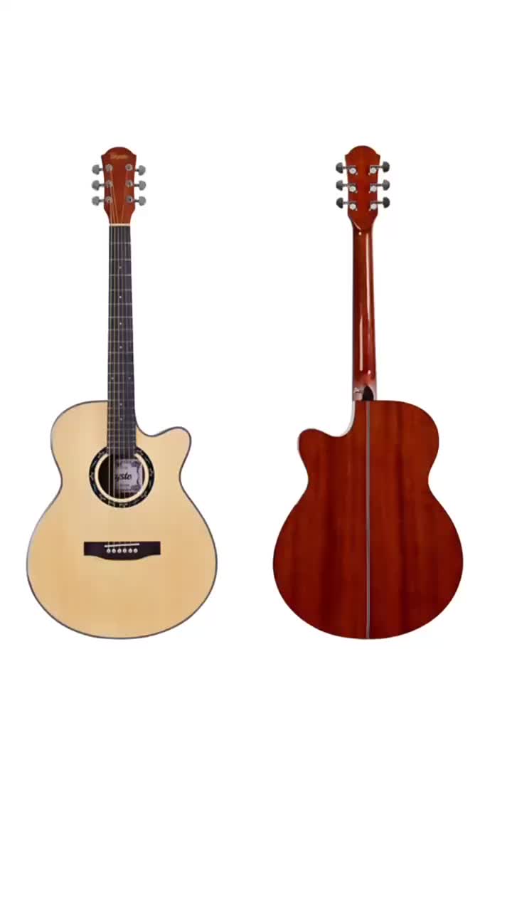 TAYSTE TS220 Um guitarra folclórico acústico de barril