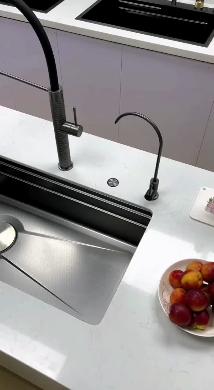 Sink tal-Kapaċità Kbira tal-Metall tal-Gun