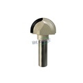 12.7mm Shank Round Bottom Core Box PCD Router Bit and Handrail Grooving Cutter Tool1