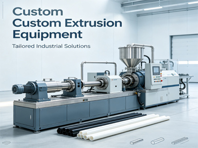 Solutions d'équipement d'extrusion personnalisées pour différentes applications industrielles