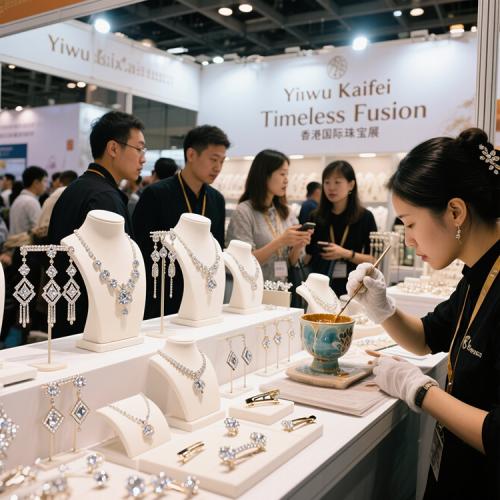 Yiwu Kaifei Shines at 2025 Hong Kong International Jewellery Show, Secures $5M in Orders