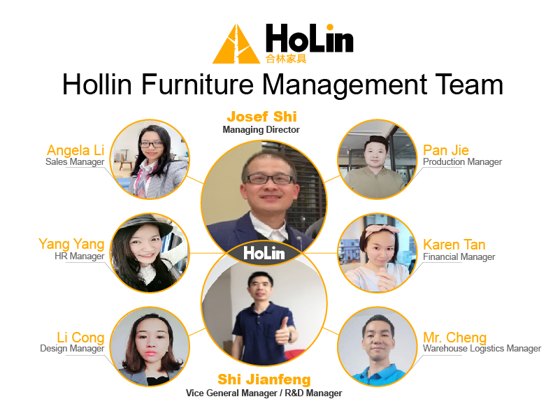 Hollin Furniture management team