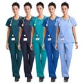 Wholesale Custom Spandex Hospital Uniforms: Fashionable Stretch Scrubs for Nurses1