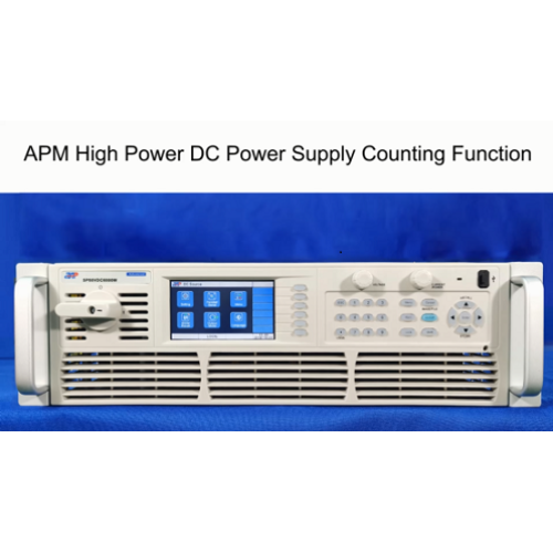 APM High Power DC Power Supply Counting Function