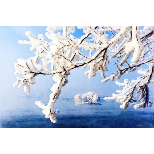 Калі лёд і снег сутыкаюцца з друкам, няхай зіма Цзіліня расквітнее на паперы