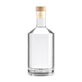 Free Sample 750ml Glass Empty Bottles Liquor Wine Gin Whisky Vodka Spirits Glass Bottle with Cork Lid1