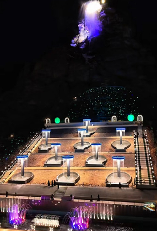 좋은 소식 | 해외의 랜드마크를 세우다! 듀이 파운틴 테크놀로지(Dewy Fountain Technology)의 사우디아라비아 대형 음악 분수 프로젝트가 완벽하게 납품되어 지방 정부와 주민들로부터 높은 평가를 받았습니다