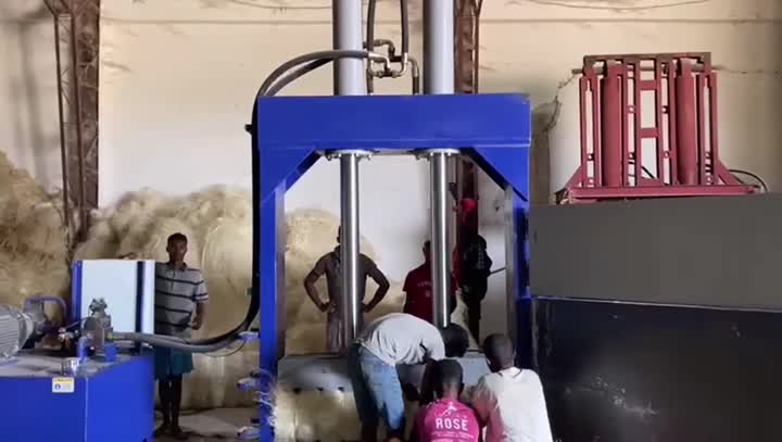 100kg Sisal Fiber Baling Machine