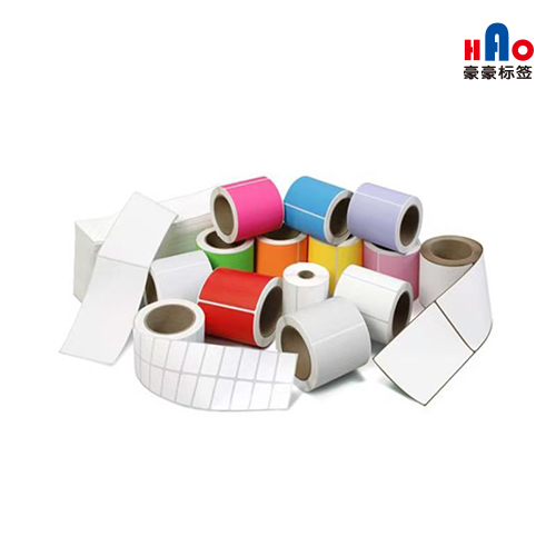 What are the advantages of transparent self-adhesive labels?