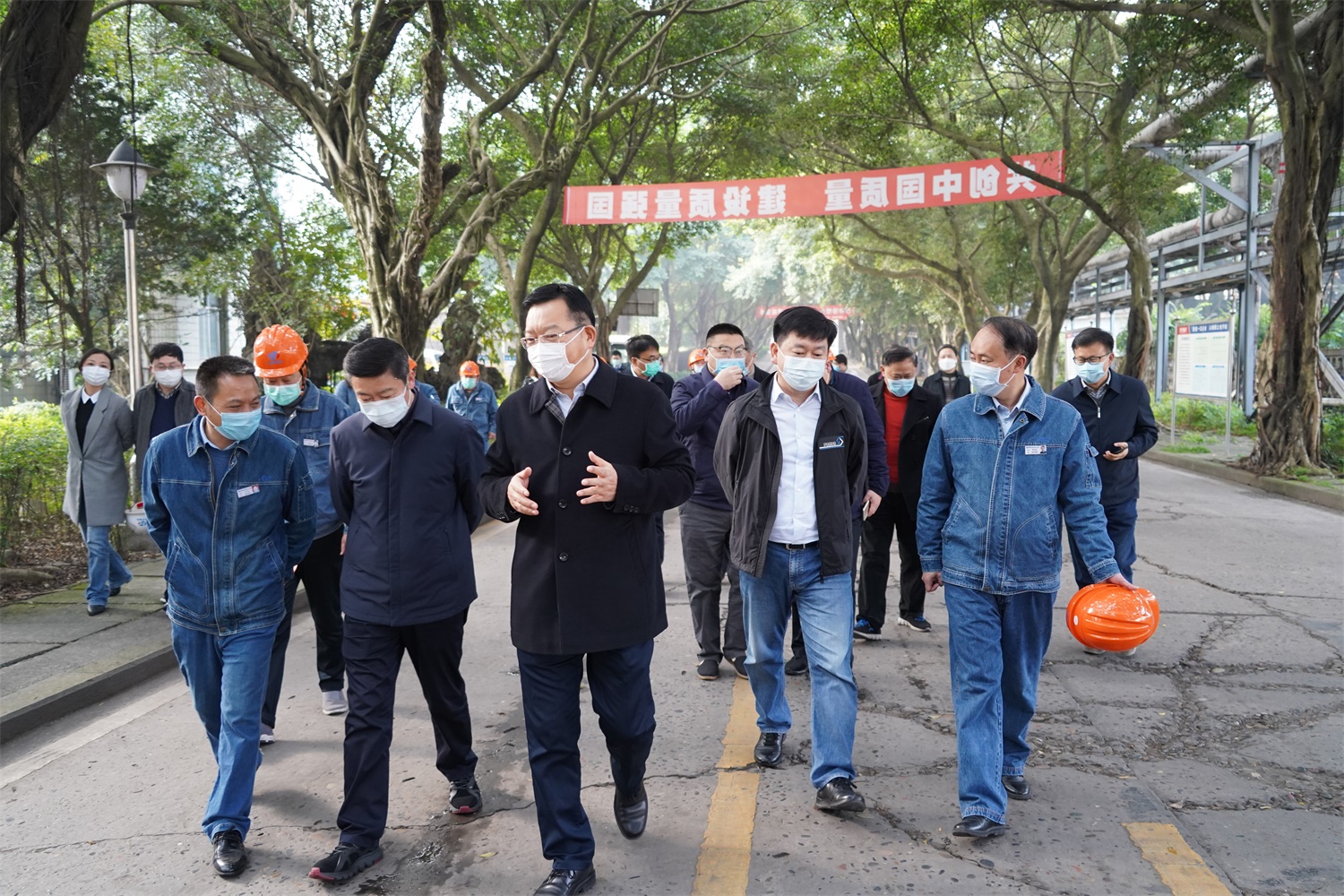 Fu Xiaoping, vice mayor of Luzhou City, investigated Tianyu Oleochemical Company