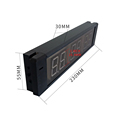 Mini Multi-Function Wall-Mounted LED Digital Clock with Stopwatch and Timer1