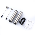 Custom LOGO Stainless Steel Coffee Mixer Frother1