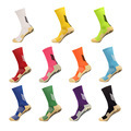 OEM Factory Customization Logo Quality Custom grip socks Football sport non-slip grip socks Sports grip football socks1