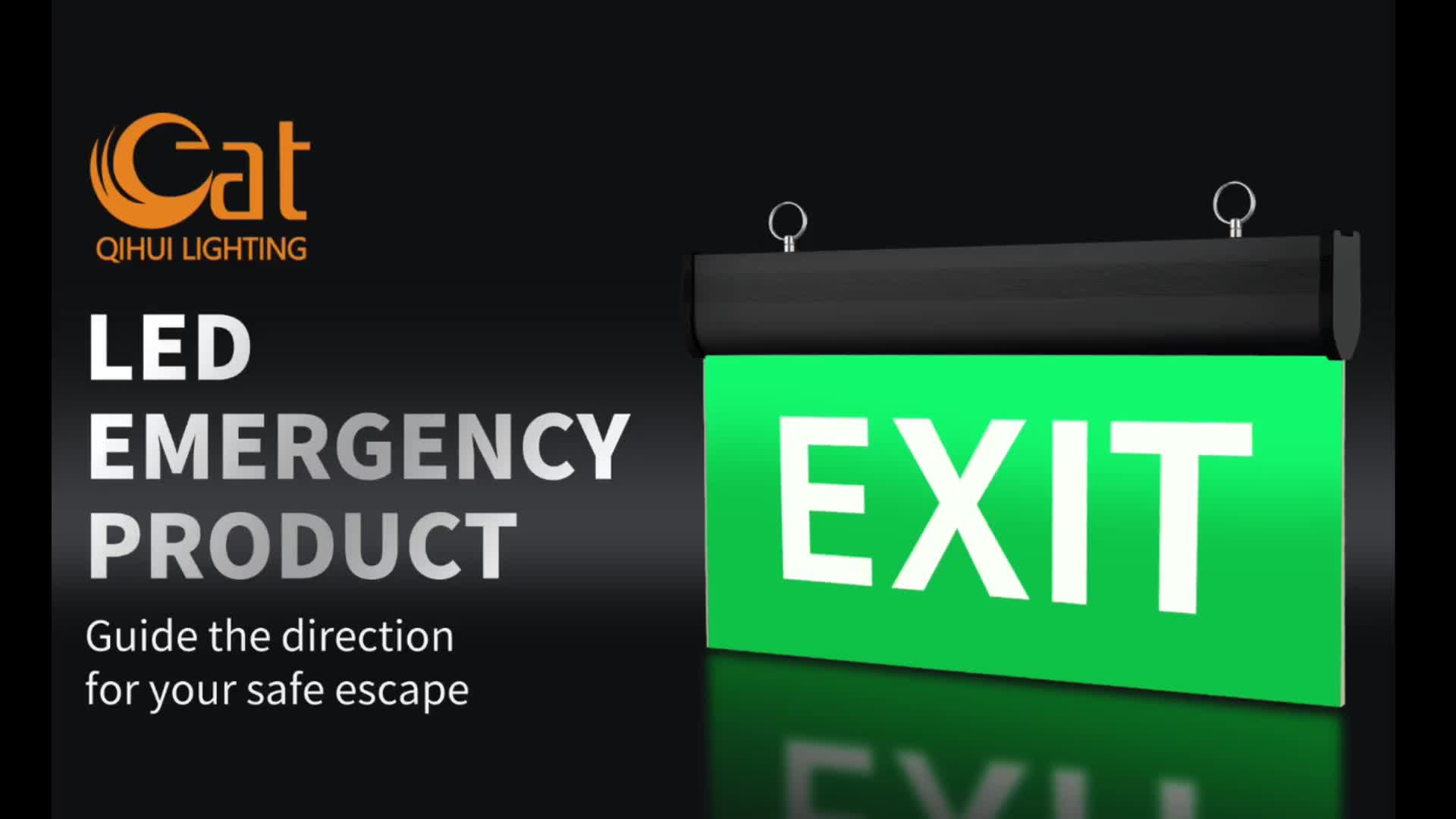 Pattern Customized LED Exit Sign