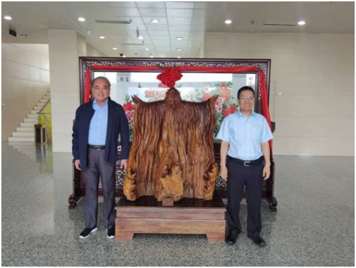Mr. QiuJiayou, Executive Director and General Manager of Shanghai Boiler Works Co., Ltd., and his party visited Chengde Group for inspection and guidance