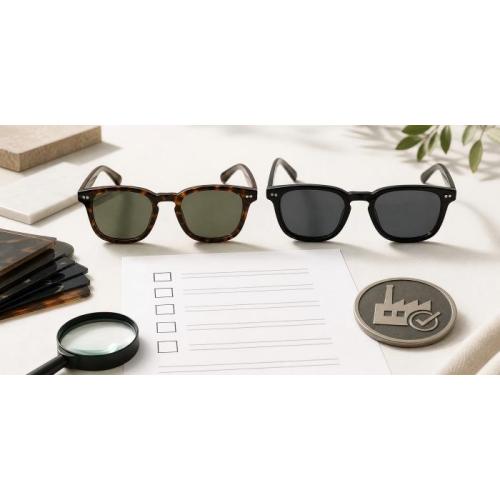 How to Choose the Right Sunglasses Manufacturer: 7-Point Checklist | Mellume