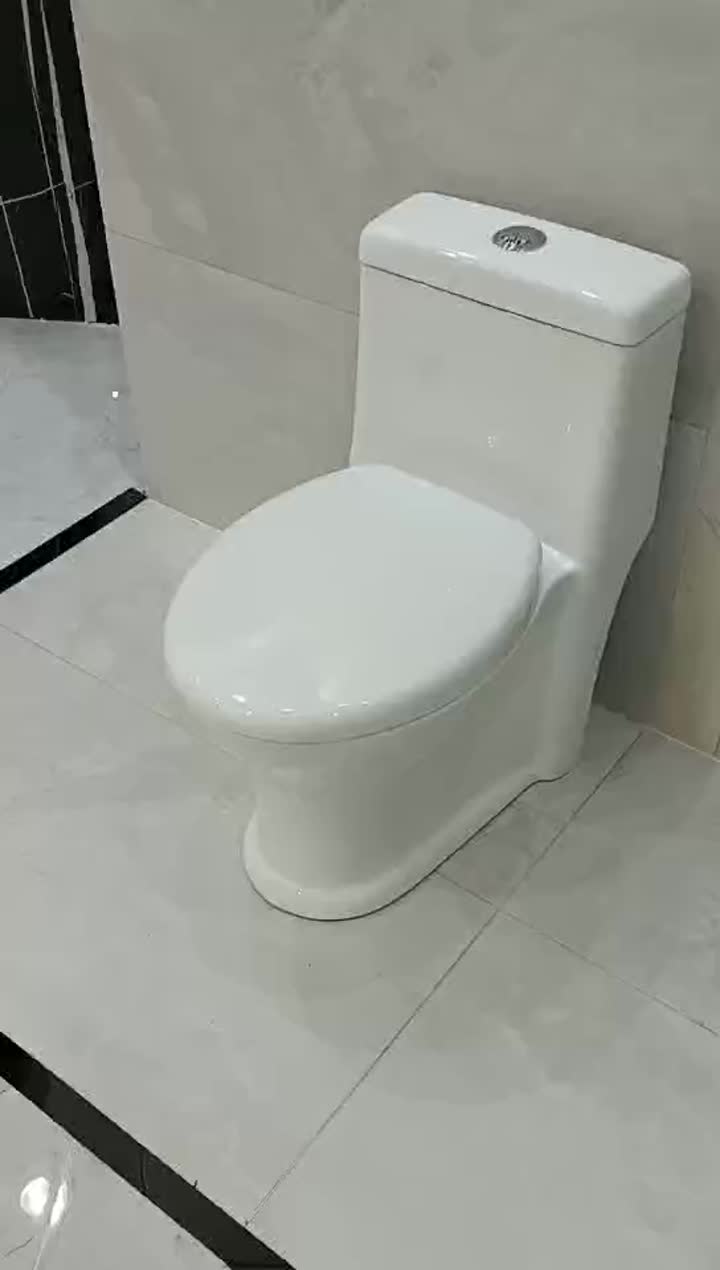 Baño de cerámica sifónica