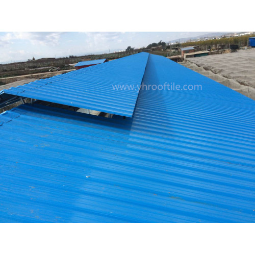 pvc roof tile in Colombia