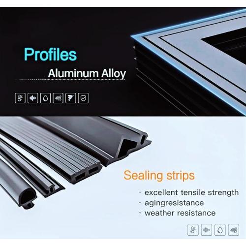 Performance characteristics of aluminum alloy door and window profiles