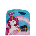 Unicorn Mini Washable Crayon Pencil Set with Stickers for Holiday Gifts1