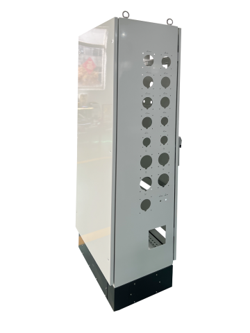 White Control Cabinet Enclosure