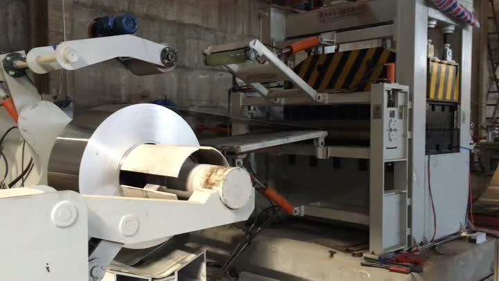 1-3-1500mm Aluminum Plate Flying Cut-to-Length Line