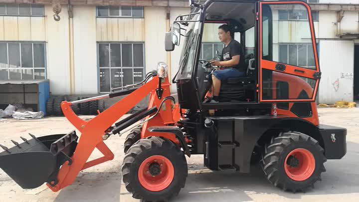 0,8 tons fábrica de carregadores menores