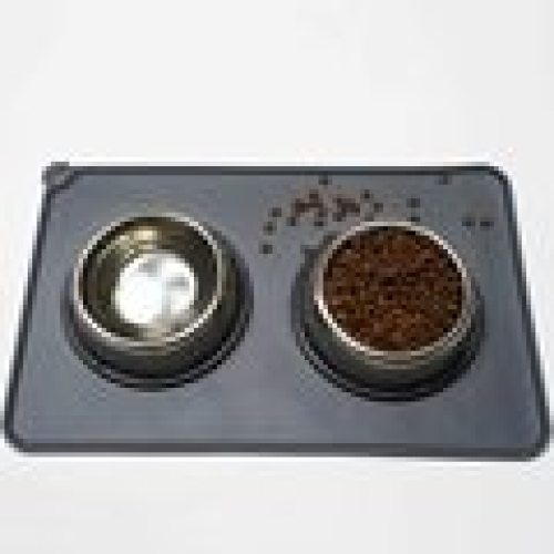 LD-E0113 Hot Pet Silicone mat for dog waterproof and non-slip mat for floor food  for cat meal1