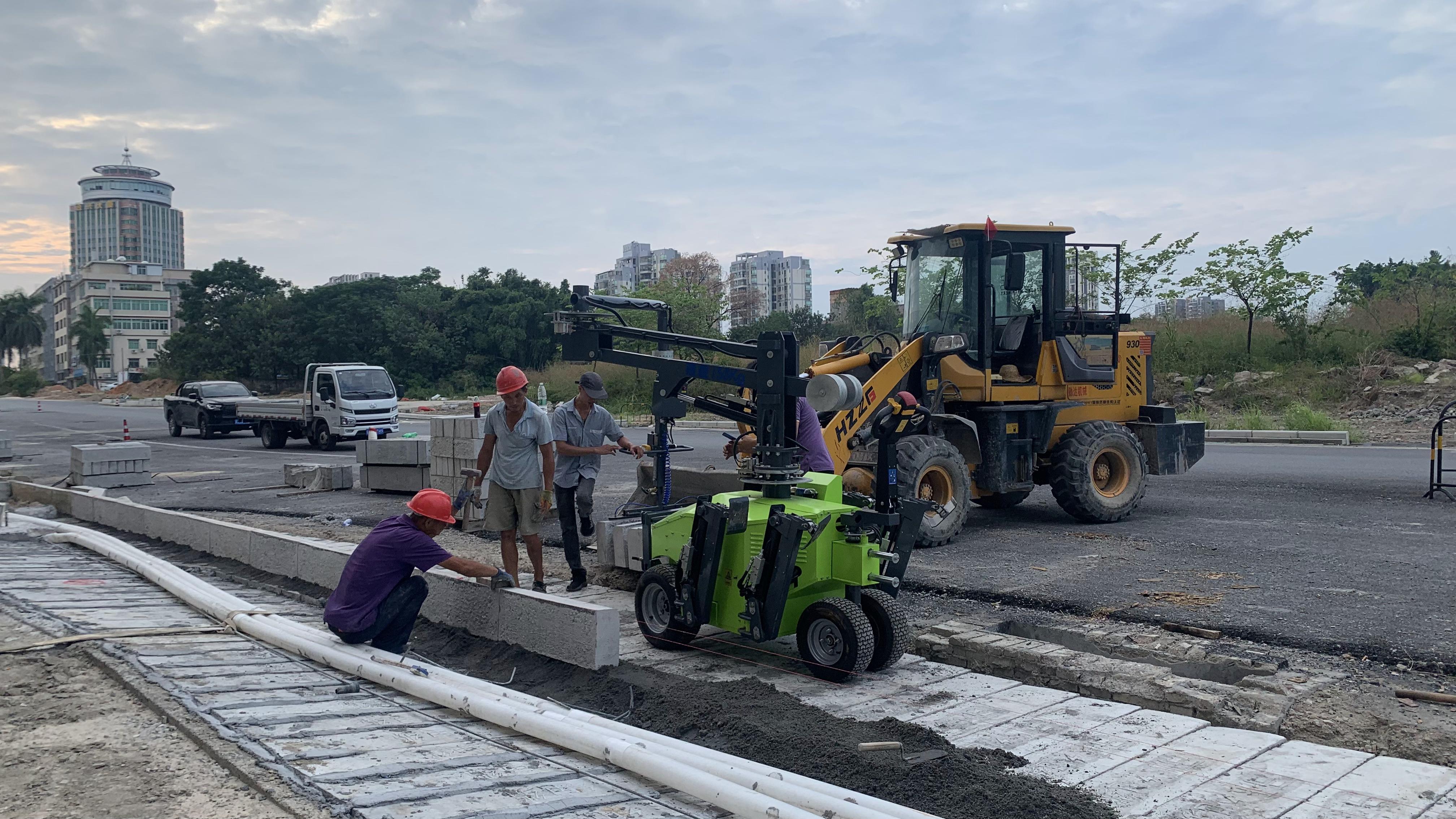 Roadsill electric pavement vehicle application 