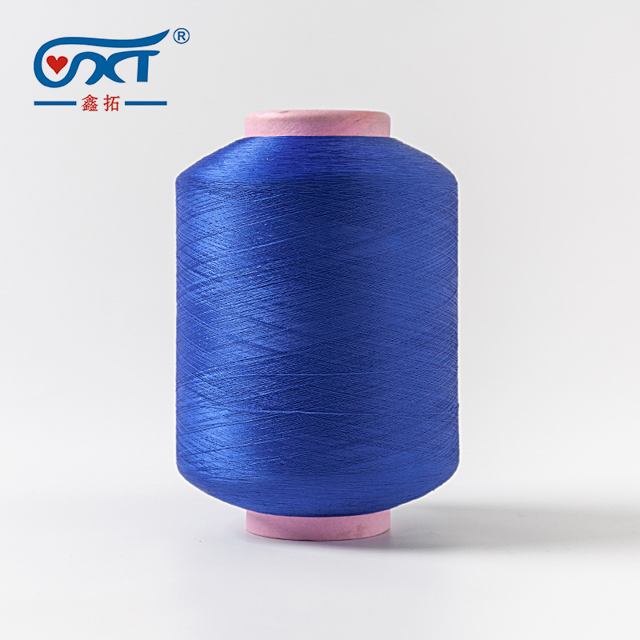 Bright Color SCY Single Polyester Spandex Covered Yarn