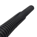Black Corrugated Pipe Polyethylene Wire Loom Conduit Pipe1
