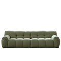 Maxky moderne italien léger luxe en cuir canapé de maison meuble de maison appartement simple et ligne droite Sofa français1