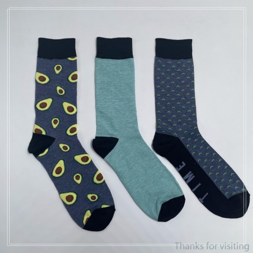 3pk MEN COTTON SOCK 