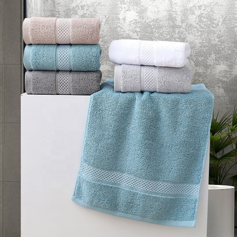 Luxury Cotton Hand Towel For Bathroom Spa