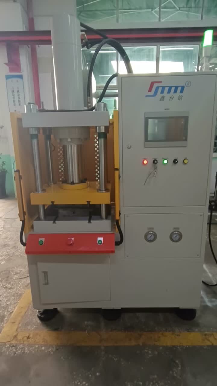 מכבש הידראולי עם ארבע עמודות דיוק גבוה לשימוש חיתוך, הטבעה