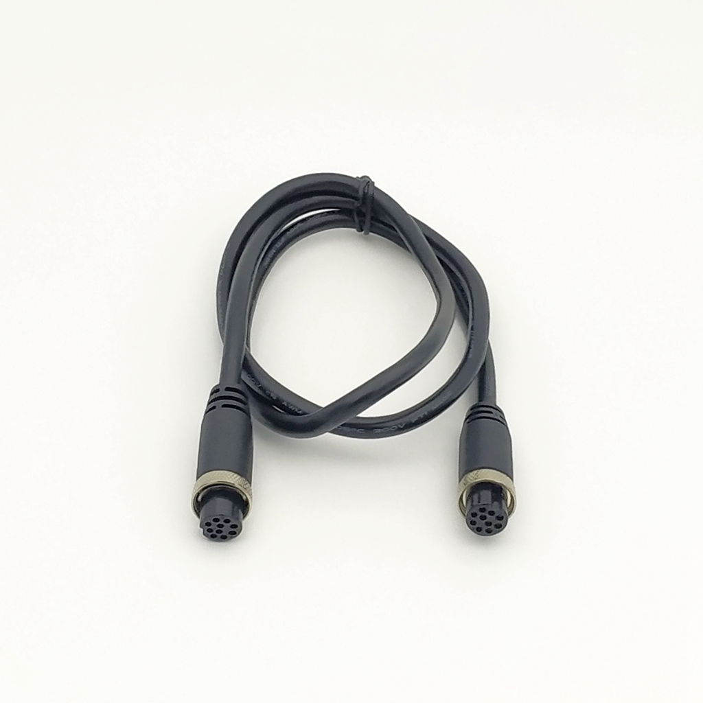 PVC Cover Male M8 Waterproof Cable Female M12 Wire Harnesses Cable Assemblies