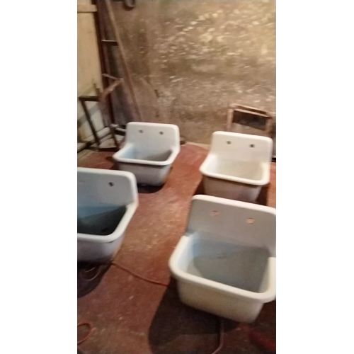 How to enamel cast iron sink and bathtub