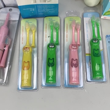 Factory price Battery Operated Pink Sonic Electric Toothbrush For Kids Sonic Kids Electric Toothbrush1