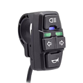 WUXING DK336 Electric Bike Accessories: 36V/48V Lithium Battery with Horn, Light, and Turn Signal1