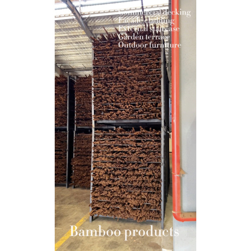 raw material of deep bamboo decking