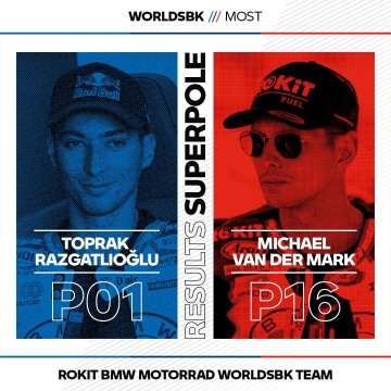 Worldsbk En lo máximo: la pole position, hat-trick y registran nuevamente para Toprak Razgatlioglu, BMW toma la delantera en la clasificación de los fabricantes