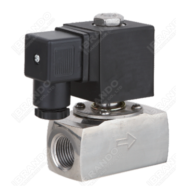 Shako Type PU225S Series Steam Brass Solenoid Valve 3/8'' 1/2'' 3/4'' 1'' 10