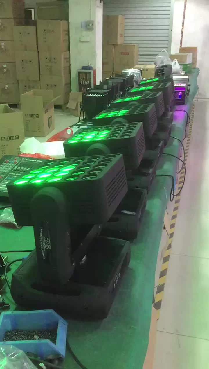 25pc matrix moving head