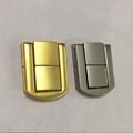 Wholesale Matt Gold and Nickel Metal Locks for Gift Boxes and Latch Clasps1