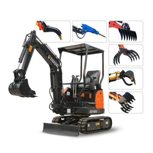 Mini Excavator Manufacturer Earth-moving Machinery 1 2 1.5 3 Ton Small Micro Mini excavator Digger