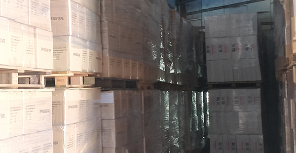 Finished product warehouse