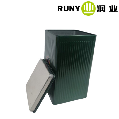 Runye Can Manufacturing presenta un frasco de almacenamiento cuadrado premium con soluciones de embalaje de metal personalizadas