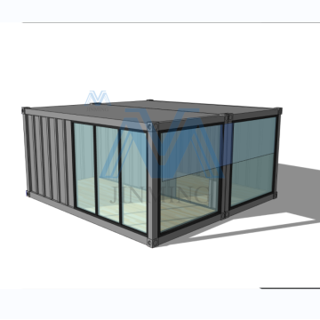 Shipping container houses are similar in appearance to sea containers